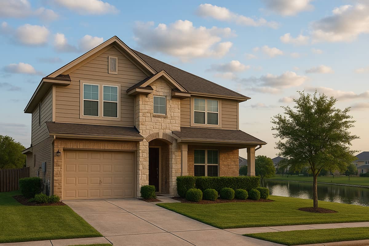 Pflugerville, TX house exterior